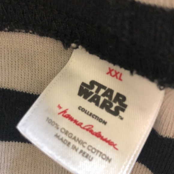 Hanna Andersson Pants Hanna Andersson Black Grey Striped Pajama